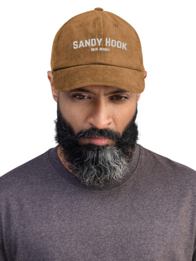 Sandy Hook, NJ - Embroidered Corduroy Hat