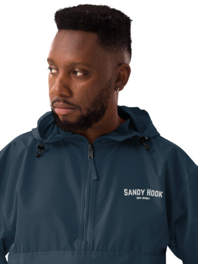 Sandy Hook, NJ - Embroidered Champion Packable Jacket