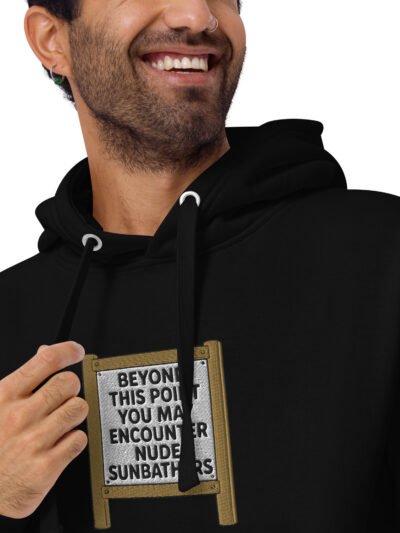 Gunnison Beach Sign Unisex Hoodie