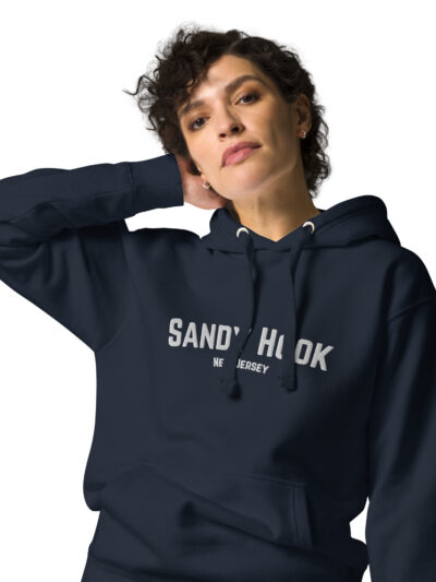 Sandy Hook, NJ Embroidered Hoodie